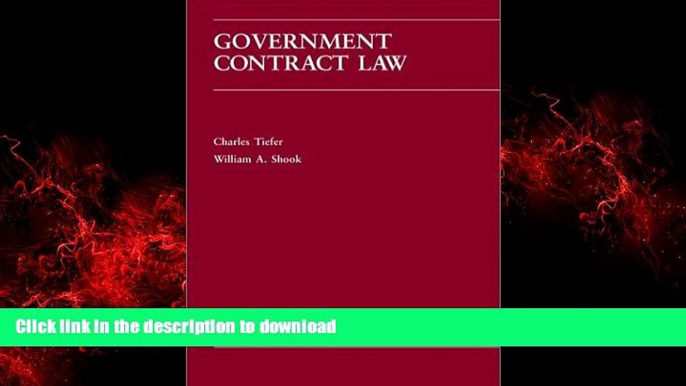 FAVORIT BOOK Government Contract Law: Cases and Materials (Carolina Academic Press Law Casebook