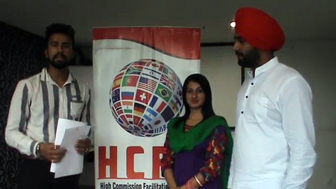 HCFS Immigration Chandigarh | Palvinder Singh | Jagpal Kaur Spouse Visa Testimonial