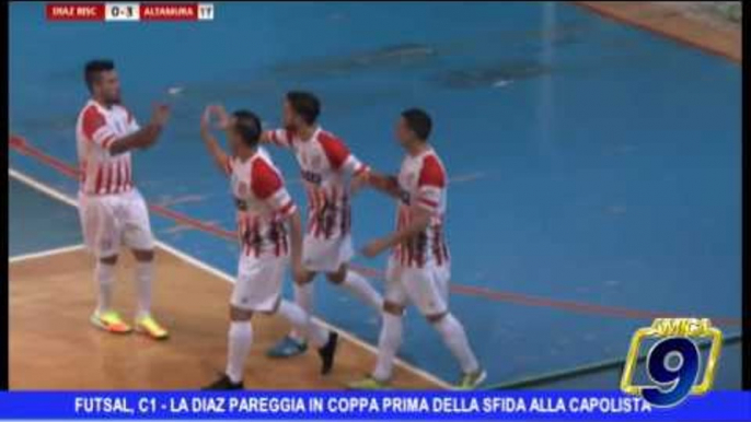 Futsal C1 | La Diaz pareggia in Coppa prima della sfida contro la capolista