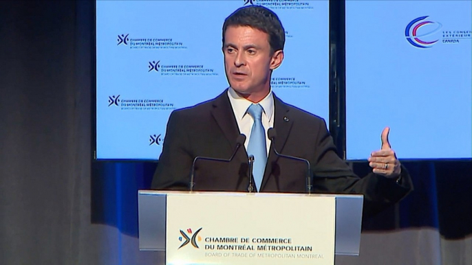 Manuel Valls à Montréal : "Le CETA est le meilleur accord conclu entre l’Union européenne et une autre puissance commerciale"