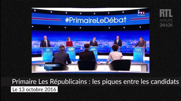 Primaire de la droite : les piques entre les candidats Les républicains