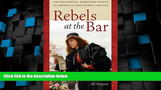 Big Deals  Rebels at the Bar: The Fascinating, Forgotten Stories of America s First Women Lawyers