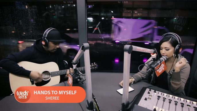 Sheree covers "Hands to Myself" (Selena Gomez) LIVE on Wish 107.5 Bus