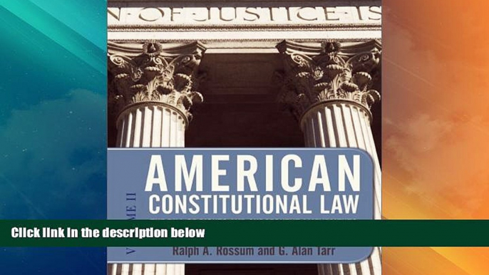 Big Deals  American Constitutional Law 8E, 2-VOL SET: 2-VOLUME SET  Best Seller Books Most Wanted