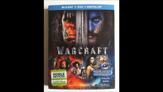 Critique combo Blu-ray/DVD Warccraft