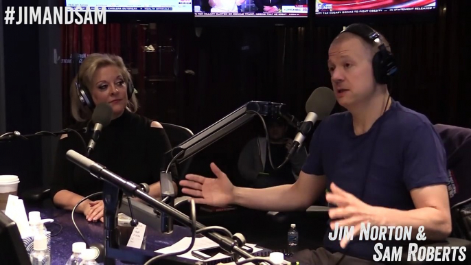 Nancy Grace Walks Out on Jim Norton and Sam Roberts