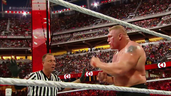 Roman Reigns vs. Brock Lesnar - WWE World Heavyweight Championship Match: WrestleMania 31