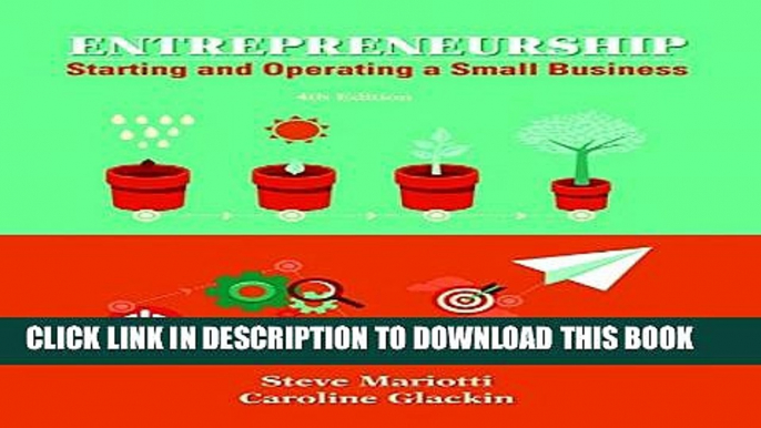 [PDF] Entrepreneurship: Starting and Operating A Small Business (4th Edition) [Online Books]