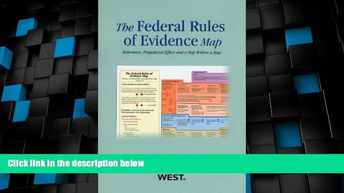 Big Deals  The Federal Rules of Evidence Map With Folder  Best Seller Books Best Seller