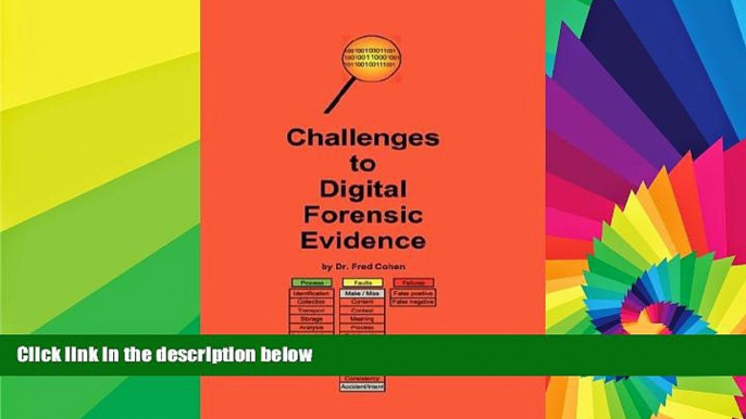 Must Have  Challenges to Digital Forensic Evidence  READ Ebook Full Ebook