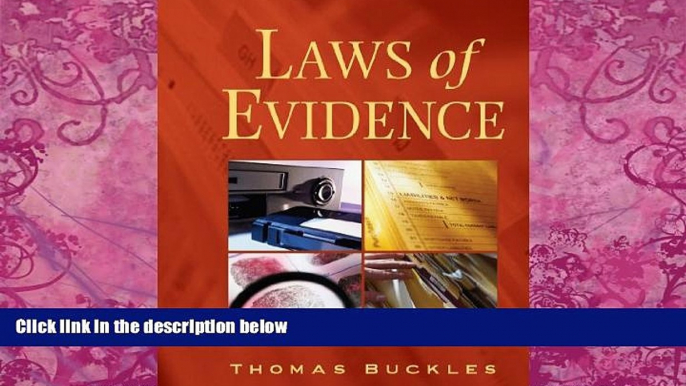 Big Deals  Laws of Evidence  Best Seller Books Most Wanted