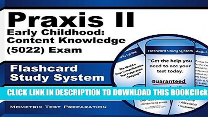 [PDF] Praxis II Early Childhood: Content Knowledge (5022) Exam Flashcard Study System: Praxis II