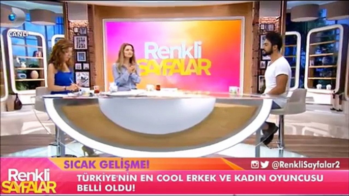 Türkiyenin En Cool Oyuncuları seçildi  Beren Saat ve Kenan İmirzalıoğlu -Kanal D