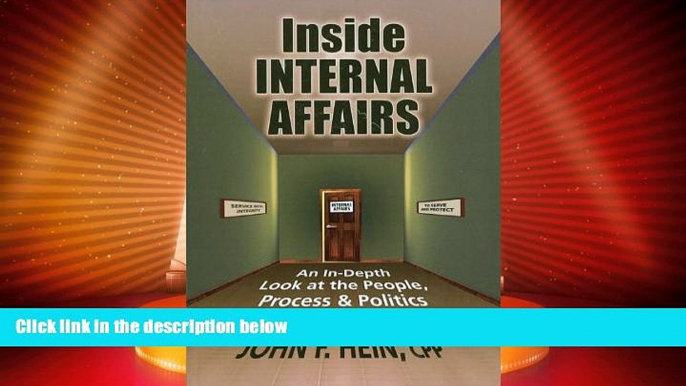 Must Have PDF  Inside Internal Affairs  Best Seller Books Best Seller