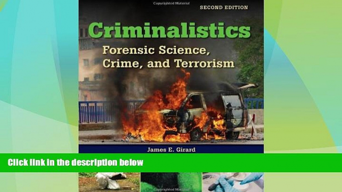 Big Deals  Criminalistics: Forensic Science, Crime And Terrorism  Full Read Best Seller