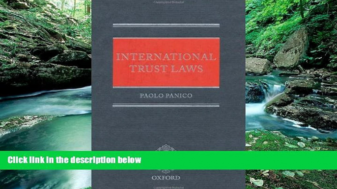 Books to Read  International Trust Laws  Best Seller Books Most Wanted