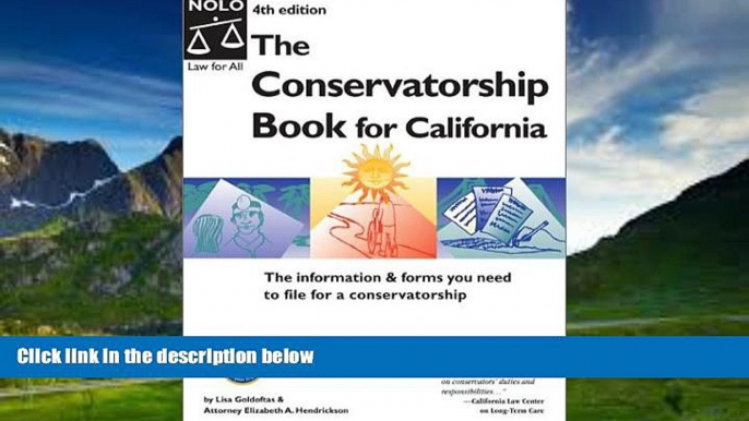 Books to Read  The Conservatorship Book for California  Best Seller Books Most Wanted