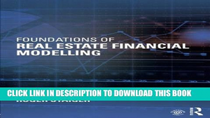 [PDF] Foundations of Real Estate Financial Modelling Full Collection