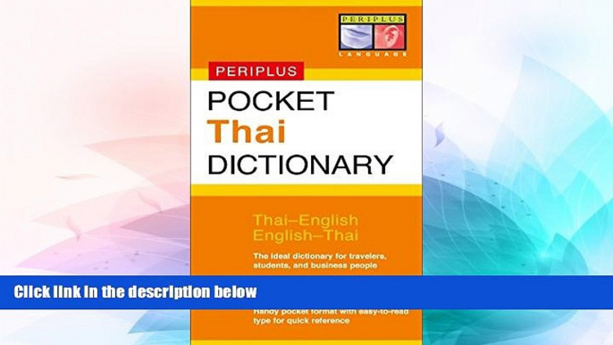 Must Have  Pocket Thai Dictionary: Thai-English English-Thai (Periplus Pocket Dictionaries)