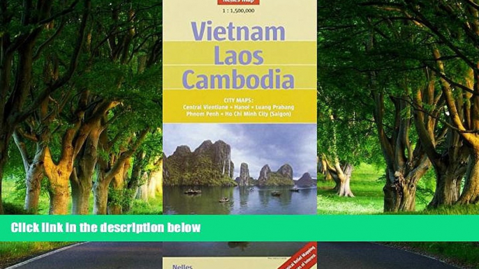 Big Deals  Vietnam, Laos and Cambodia Nelles map  Best Seller Books Best Seller