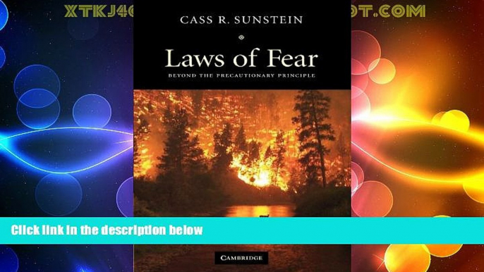 Big Deals  Laws of Fear: Beyond the Precautionary Principle (The Seeley Lectures)  Best Seller