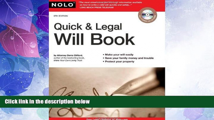 Big Deals  Quick   Legal Will Book  Best Seller Books Best Seller