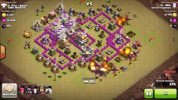 Clash Of Clans - BEST TH7 3 Star's Attack Strategy Tips - NEW 2016!