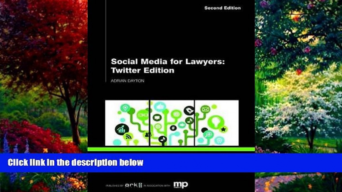 Books to Read  Social Media for Lawyers: Twitter Second Edition  Best Seller Books Best Seller