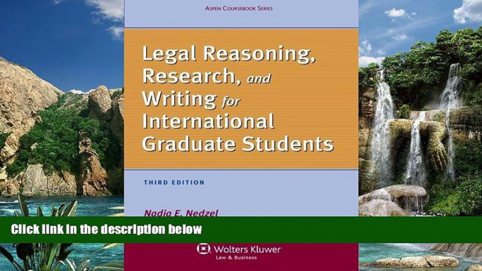 Books to Read  Legal Reasoning, Research, and Writing for International Graduate Students, Third