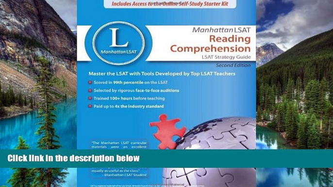 READ FULL  Manhattan LSAT Reading Comprehension Strategy Guide (Manhattan LSAT Strategy Guides)