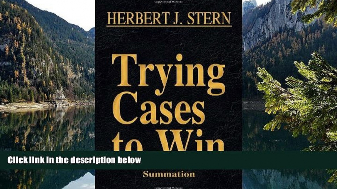 READ NOW  Trying Cases to Win Vol. 4: Summation  Premium Ebooks Online Ebooks