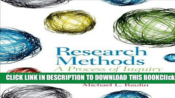 [PDF] Research Methods: A Process of Inquiry (8th Edition) Full Online