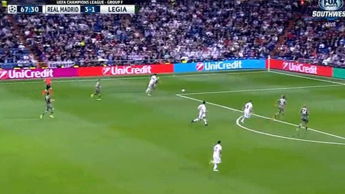 Lucas Vázquez Goal HD Real Madrid  4-1 legia 18.10.2016