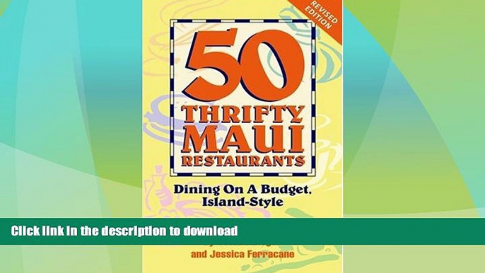 FAVORITE BOOK  50 Thrifty Maui Restaurants FULL ONLINE