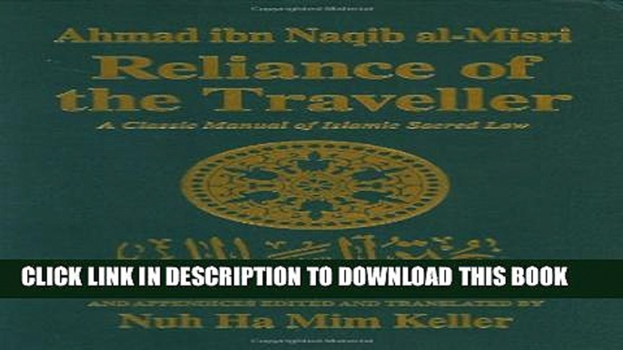 [PDF] Reliance of the Traveller: A Classic Manual of Islamic Sacred Law Full Online