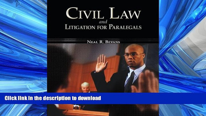 READ THE NEW BOOK Civil Law   Litigation for Paralegals (McGraw-Hill Business Careers Paralegal