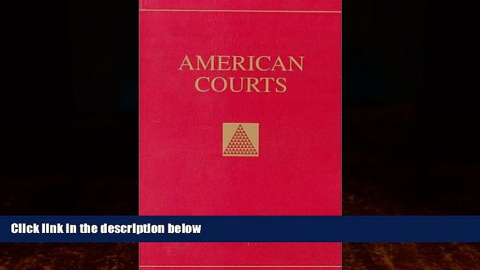 Books to Read  American Courts  Full Ebooks Most Wanted