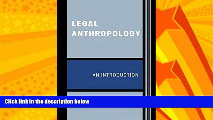 READ book  Legal Anthropology: An Introduction  FREE BOOOK ONLINE