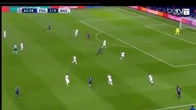 Lucas Moura Goal HD - PSG 2-0 FC Basel 19.10.2016