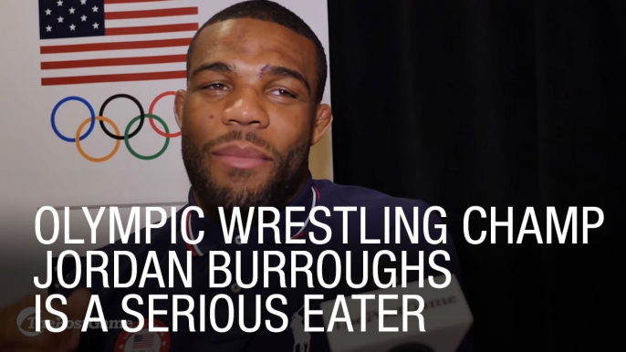 Olympic Wrestling Champ Jordan Burroughs Is A Serious Eater