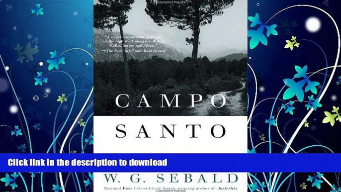 READ BOOK  Campo Santo (Modern Library Paperbacks)  PDF ONLINE