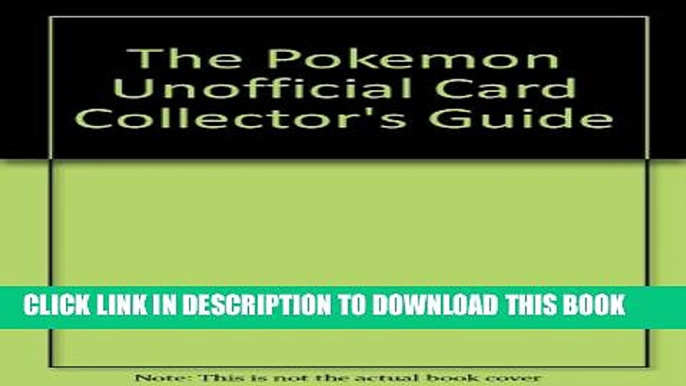 [PDF] Pokemon: Card Collector s Guide Full Collection