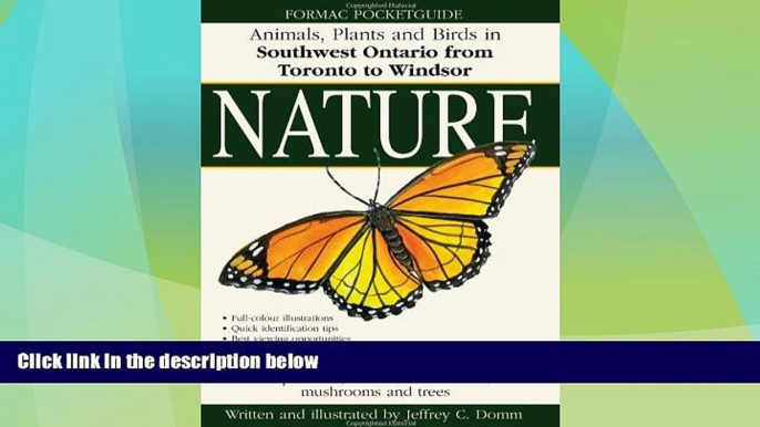 Big Deals  Formac Pocketguide to Nature: Animals, plants and birds in Southwest Ontario from
