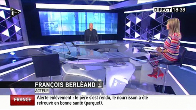 François Berléand invité de Morandini Live sur iTélé: "On sait que si on vote Front National va va être une catastrophe"