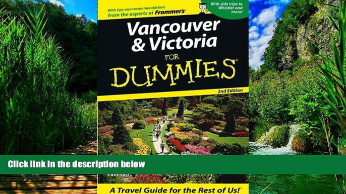 Big Deals  Vancouver   Victoria For Dummies (Dummies Travel)  Best Seller Books Most Wanted