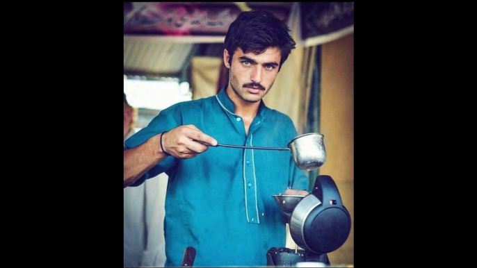 Chai Wala, Arshad Khan, Interview of "chai wala" and he got contract also see this video, Blue Eye