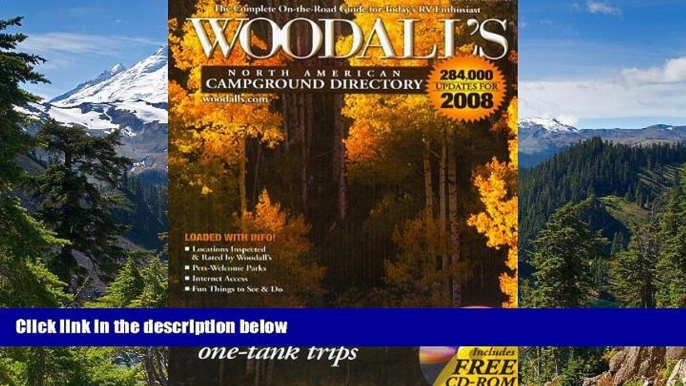 Must Have  Woodall s North American Campground Directory with CD, 2008 (Good Sam RV Travel Guide