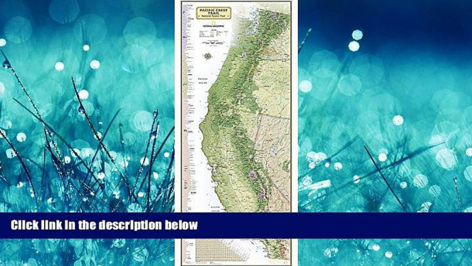 Popular Book Pacific Crest Trail Wall Map [Laminated] (National Geographic Reference Map)