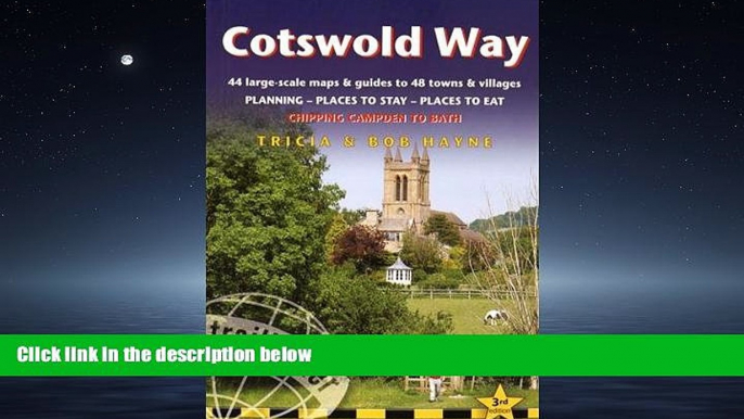 Choose Book Cotswold Way: 44 Large-Scale Walking Maps   Guides to 48 Towns and Villages Planning,