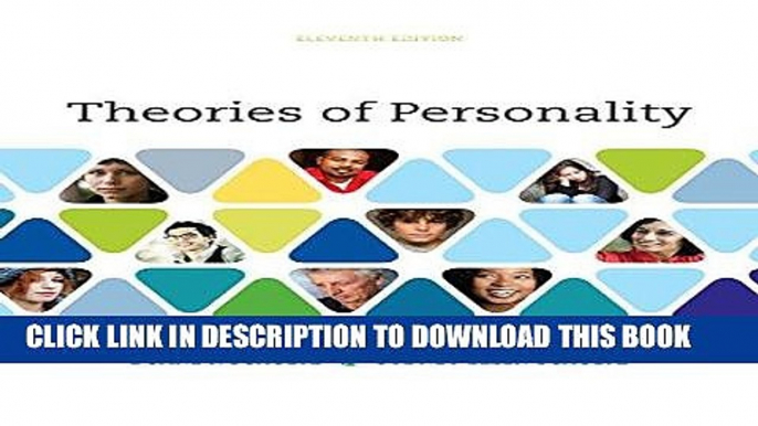 Best Seller Theories of Personality Free Read